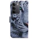 For Realme C75 Coloured Drawing Flip Leather Phone Case(Tiger) - 3