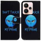For Realme 15 5G / Realme 15 Pro 5G Coloured Drawing Flip Leather Phone Case(Anger) - 1