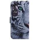 For OPPO A60 4G Coloured Drawing Flip Leather Phone Case(Tiger) - 3