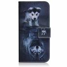 For OPPO A60 4G Coloured Drawing Flip Leather Phone Case(Wolf and Dog) - 2