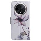 For OPPO A3 Pro 5G Coloured Drawing Flip Leather Phone Case(Magnolia) - 3