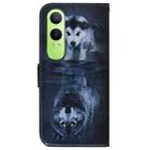 For OPPO K12x Coloured Drawing Flip Leather Phone Case(Wolf and Dog) - 3