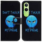 For OPPO K12x Coloured Drawing Flip Leather Phone Case(Anger) - 1