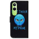 For OPPO K12x Coloured Drawing Flip Leather Phone Case(Anger) - 3