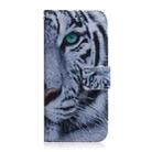 For OPPO Reno12 F 5G Coloured Drawing Flip Leather Phone Case(Tiger) - 2