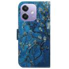 For OPPO A5x 5G / A3 4G / 5G / A3x 4G / 5G Coloured Drawing Flip Leather Phone Case(Apricot) - 3