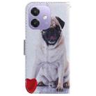 For OPPO A5x 5G / A3 4G / 5G / A3x 4G / 5G Coloured Drawing Flip Leather Phone Case(Pug) - 3