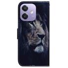For OPPO A5x 5G / A3 4G / 5G / A3x 4G / 5G Coloured Drawing Flip Leather Phone Case(Lion) - 3