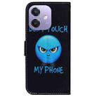 For OPPO A5x 5G / A3 4G / 5G / A3x 4G / 5G Coloured Drawing Flip Leather Phone Case(Anger) - 3