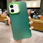 For iPhone 11 IMD Colorful Gradient Acrylic Phone Case(Green) - 1