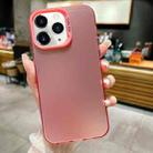 For iPhone 11 Pro IMD Colorful Gradient Acrylic Phone Case(Pink) - 1