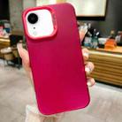 For iPhone XR IMD Colorful Gradient Acrylic Phone Case(Red) - 1