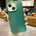 For iPhone 15 Plus IMD Colorful Gradient Acrylic Phone Case(Green) - 1