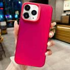 For iPhone 11 Pro Max IMD Colorful Gradient PC + Acrylic Phone Case(Rose Red) - 1