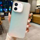 For iPhone 11 IMD Colorful Gradient PC + Acrylic Phone Case(Silver) - 1