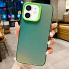 For iPhone 11 IMD Colorful Gradient PC + Acrylic Phone Case(Green) - 1