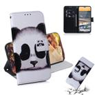 For Nokia 5.3 Colored Drawing Horizontal Flip Leather Case with Holder & Card Slot & Wallet(Panda) - 1