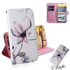 For Nokia 5.3 Colored Drawing Horizontal Flip Leather Case with Holder & Card Slot & Wallet(Magnolia Flower) - 1