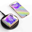 For Motorola Razr 50 Nano Plating Diamond Texture Phone Case(Rainbow) - 2