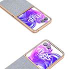 For Motorola Razr 50 Ultra Nano Plating Diamond Texture Phone Case(Black) - 3