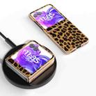 For Motorola Razr 50 Nano Plating Leopard Print Phone Case(Brown) - 2