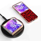 For Motorola Razr 50 Ultra Nano Plating Leopard Print Phone Case(Red) - 2