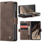 For Google Pixel Fold CaseMe 013 Multifunctional Horizontal Flip Leather Phone Case(Coffee) - 1