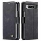 For Google Pixel Fold CaseMe 013 Multifunctional Horizontal Flip Leather Phone Case(Black) - 2