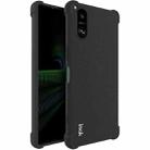 For Sony Xperia 5 V imak Shockproof Airbag TPU Phone Case(Matte Black) - 1