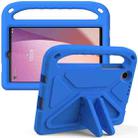 For Lenovo Tab M8 4th / 3th / 2th Gen Handle Portable EVA Shockproof Tablet Case(Blue) - 1