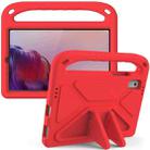 For Lenovo Tab M9 2023 Handle Portable EVA Shockproof Tablet Case(Red) - 1