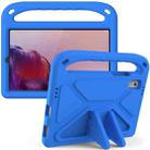 For Lenovo Tab M9 2023 Handle Portable EVA Shockproof Tablet Case(Blue) - 1