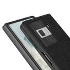 For Honor Magic Vs3 ABEEL Genuine Leather Luolai Series Phone Case(Black) - 3