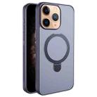 For iPhone 11 Pro Multifunctional MagSafe Holder Phone Case(Grey) - 1