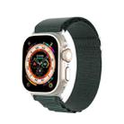 For Apple Watch Ultra 49mm DUX DUCIS GS Series Nylon Loop Watch Band(Green) - 1