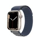 For Apple Watch Series 8 45mm  DUX DUCIS GS Series Nylon Loop Watch Band(Blue) - 1