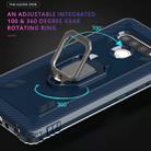 For LG Stylo 6 Carbon Fiber Protective Case with 360 Degree Rotating Ring Holder(Blue) - 6