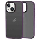 For iPhone 15 Brilliant Series Micro-frosted Anti-fingerprint PC Phone Case(Purple) - 1