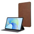 For Xiaomi Redmi Pad Pro 12.1 TPU Flip Tablet Protective Leather Case(Brown) - 1