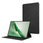 For Xiaomi Redmi Pad SE 8.7 4G TPU Flip Tablet Protective Leather Case(Black) - 1