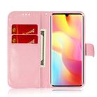 For Xiaomi Mi Note 10 Lite Solid Color Colorful Magnetic Buckle Horizontal Flip PU Leather Case with Holder & Card Slots & Wallet & Lanyard(Pink) - 5