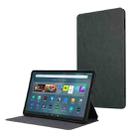 For Amazon Fire Max 11 TPU Flip Tablet Protective Leather Case(Green) - 1