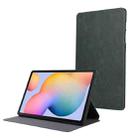 For Samsung Galaxy Tab S6 Lite P610 TPU Flip Tablet Protective Leather Case(Green) - 1