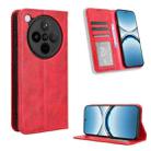 For OPPO Find X8 Magnetic Buckle Retro Texture Leather Phone Case(Red) - 1