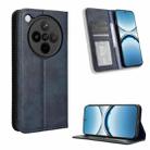 For OPPO Find X8 Magnetic Buckle Retro Texture Leather Phone Case(Blue) - 1