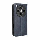 For OPPO Find X8 Pro Magnetic Buckle Retro Texture Leather Phone Case(Blue) - 3