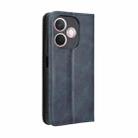 For OPPO A5 Pro Global Magnetic Buckle Retro Texture Leather Phone Case(Blue) - 3