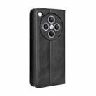 For OPPO Find X8s+ 5G Magnetic Buckle Retro Texture Leather Phone Case(Black) - 3