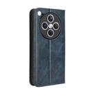 For OPPO Find X8s+ 5G Magnetic Buckle Retro Texture Leather Phone Case(Blue) - 3