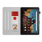 For Amazon Fire HD 10 2023 Watercolor Pattern Flip Leather Tablet Case(Berry Color) - 3